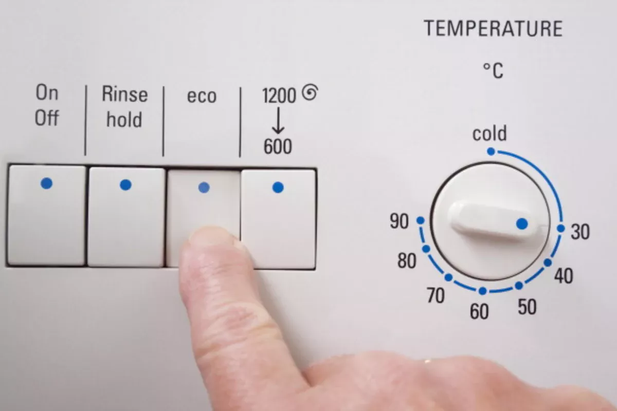 Dit programma is bedoeld om de kosten voor water en elektriciteit te verlagen. Het verlaagt de temperatuur van het waswater en maakt gebruik van de sensoren van de machine om het watervolume automatisch aan te passen aan de vulling.
