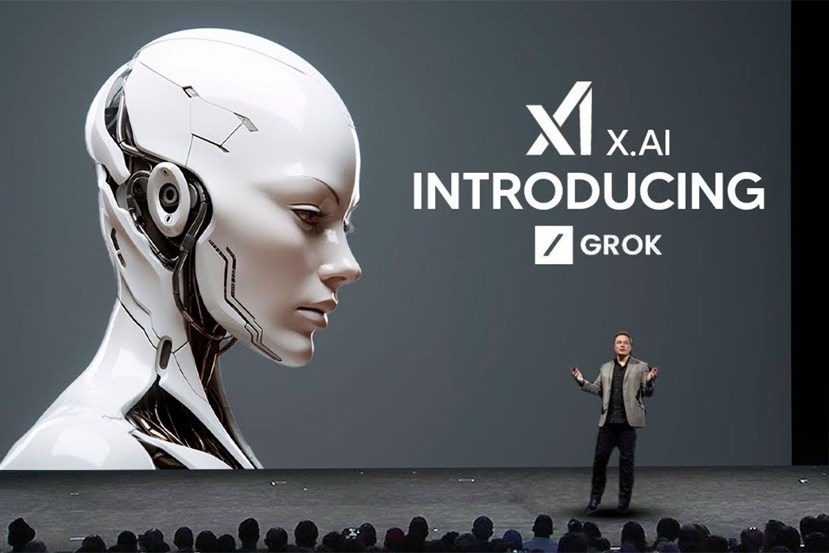 Elon Musk presenteert AI Grok
