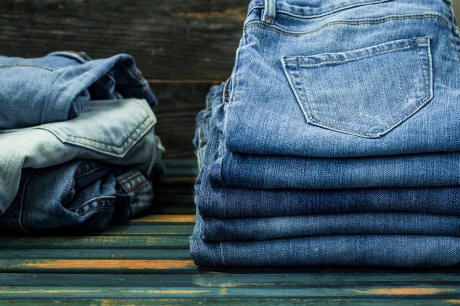 recycling van jeans