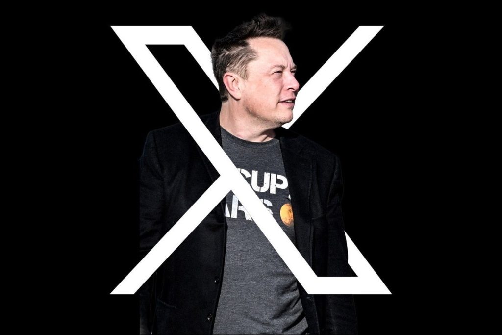 Elon Musk, directeur van het netwerk X