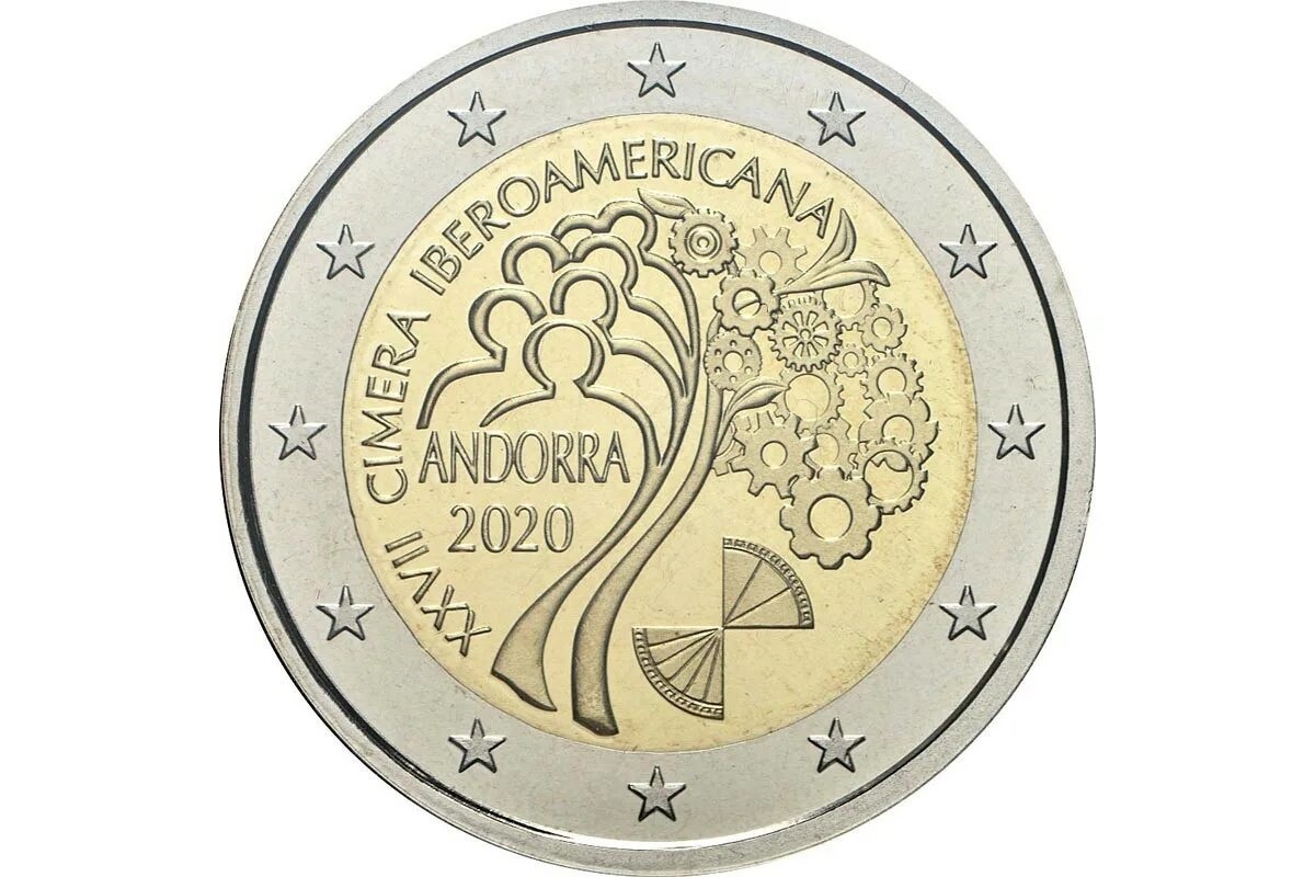 waardevolle munt uit Andorra