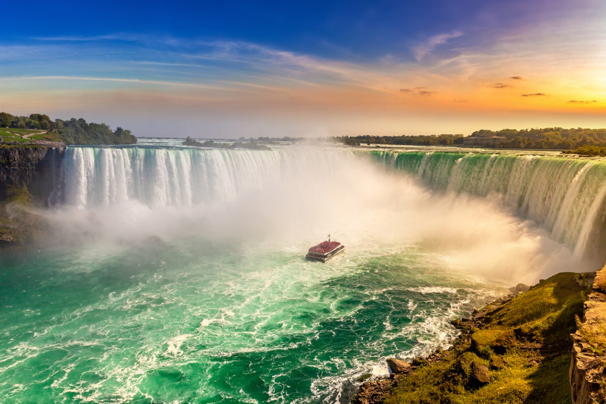 Niagara-waterval - hoefijzer