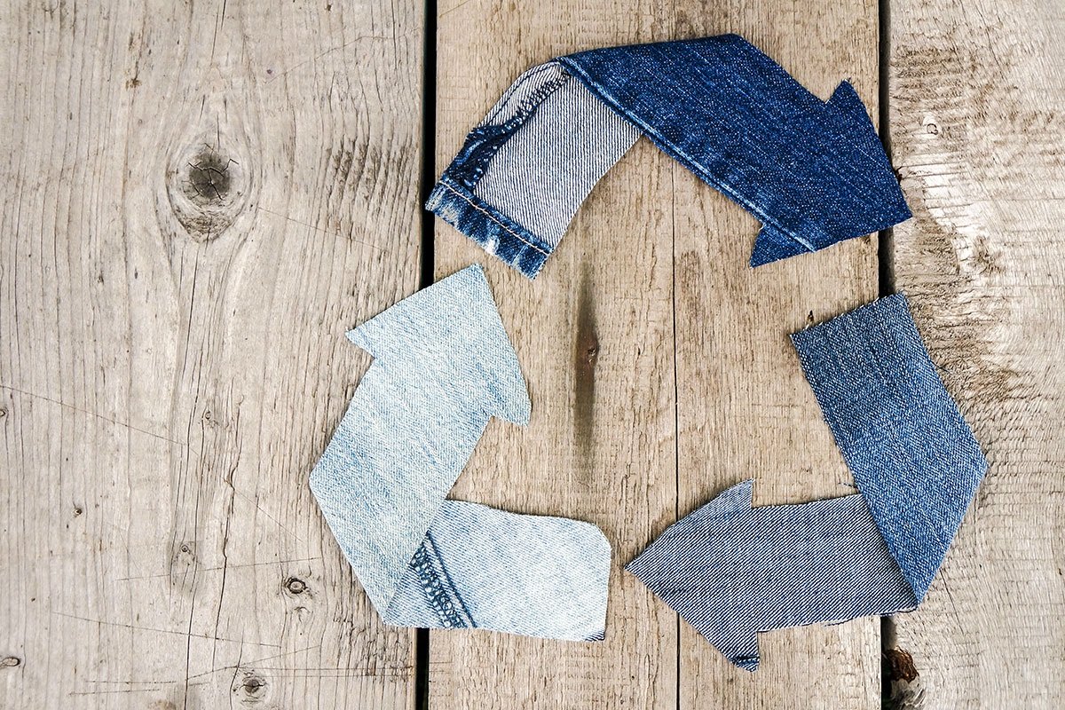 Jeans kunnen worden ingeleverd voor recycling