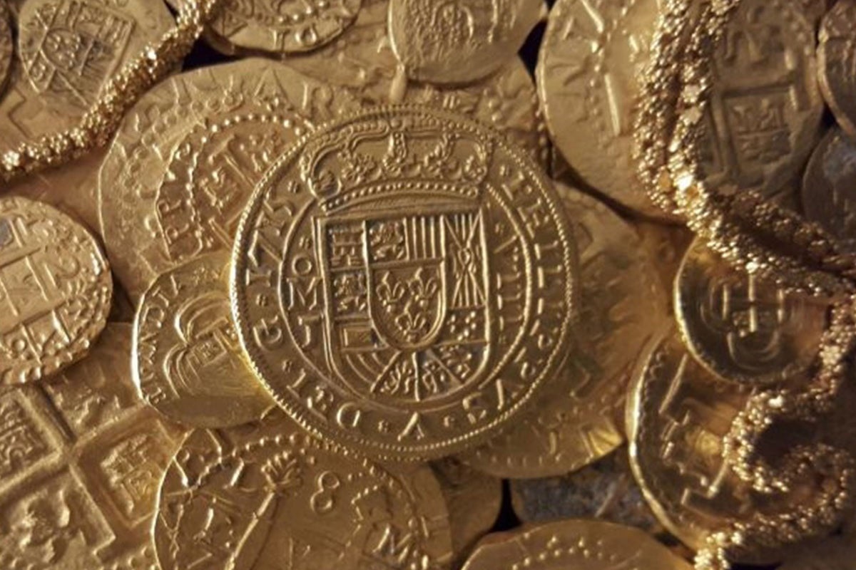 Gouden munten van het schip “San José”