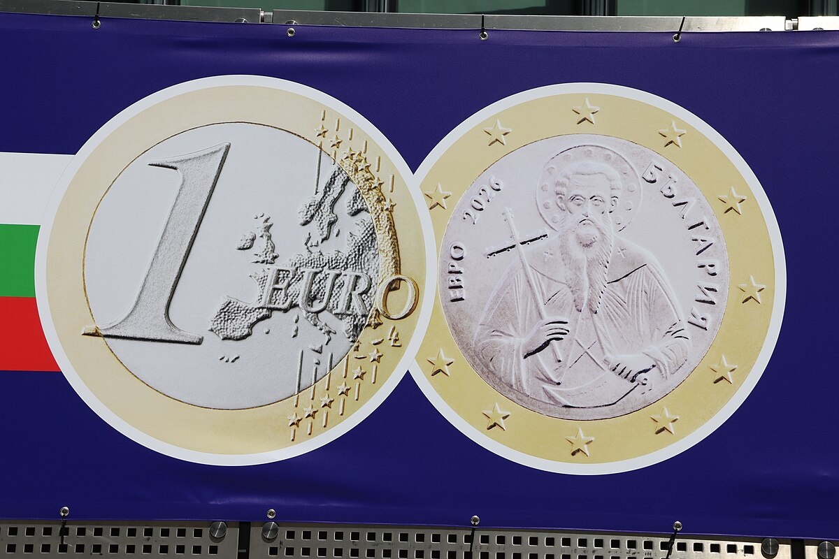 munten en euro's Bulgarije
